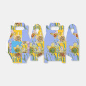 Daffodil Bloem Verschilderen florale Birthday Cake Bedankdoosjes (Uitgevouwen)