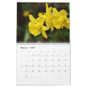 Daffodil Bloemen 2025 Kalender (Feb 2027)