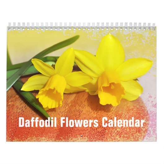 Daffodil Bloemen Bloemen 2020 Kalender (Hoes)