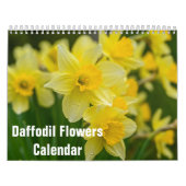 Daffodil Bloemen Bloemen 2025 Kalender (Hoes)