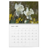 Daffodil Bloemen Bloemen 2025 Kalender (Mar 2027)