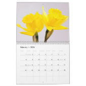 Daffodil Bloemen Floral 2024 Kalender (Feb 2026)