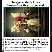 Daffodil Bloemenmeisje Fairy, Green DL5LF Decoupag Tissuepapier