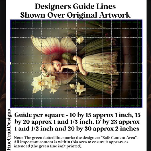 Daffodil Bloemenmeisje Fairy, Green DL5LF Decoupag Tissuepapier