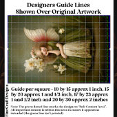 Daffodil Bloemenmeisje Fairy in groen DL5L Decoupa Tissuepapier