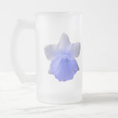 Daffodil Blue Frosted Glass Mok (Links)