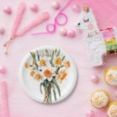 Daffodil Boeket Borden Papieren Bordje (Feest)