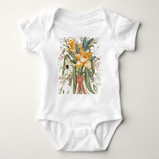 Daffodil Bouquet Products Romper (Voorkant)
