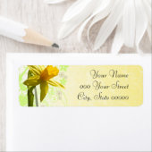Daffodil bruiloft gele lente etiket (Insitu)