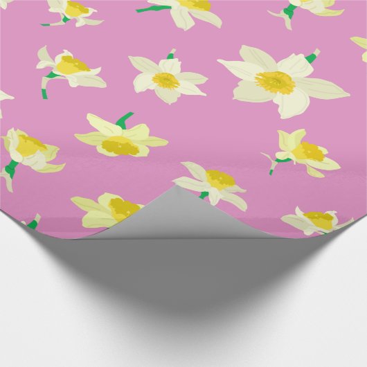 Daffodil. Cadeaupapier (Hoek)