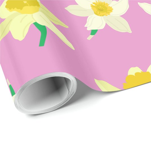 Daffodil. Cadeaupapier (Rol Hoek)