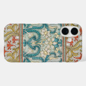 Daffodil chintz art nouveau bloem behang Case-Mate iPhone case (Achterkant (horizontaal))