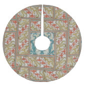 Daffodil chintz art nouveau bloem behang kerstboom rok (Voorkant)