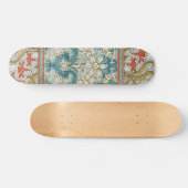 Daffodil chintz art nouveau bloem behang persoonlijk skateboard (Horizontaal)