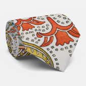 Daffodil chintz art nouveau bloem behang stropdas (Opgerold)