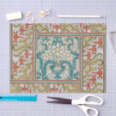 Daffodil chintz art nouveau bloem behang tissuepapier (Craft)