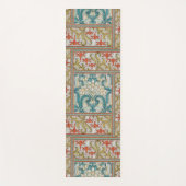 Daffodil chintz art nouveau bloem behang yogamat (Voorkant)