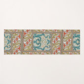 Daffodil chintz art nouveau bloem behang yogamat (Voorkant (horizontaal))