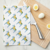 Daffodil Dala Horse MoJo Kitchen handdoek (Quarter Fold)