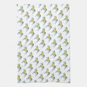 Daffodil Dala Horse MoJo Kitchen handdoek