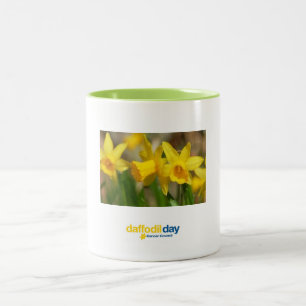 Daffodil Day Coffee Cup Tweekleurige Koffiemok
