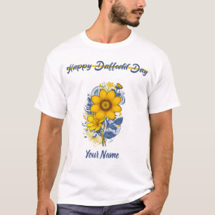 Daffodil Day - Daffodil kankerbewustzijnsbloem T-shirt