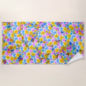 Daffodil Delight, strandlaken (Voorkant)