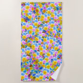 Daffodil Delight, strandlaken (Voorkant)