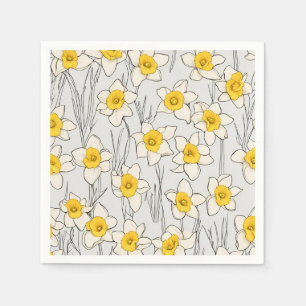 Daffodil Design papieren servetten
