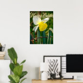 Daffodil & Easter wishes Poster (Thuiskantoor)