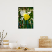 Daffodil & Easter wishes Poster (Keuken)