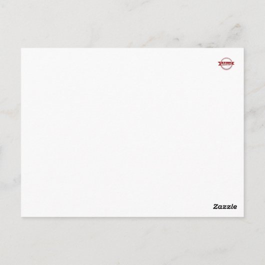 Daffodil- en Apple-Briefkaart Briefkaart (Achterkant)