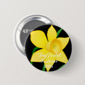 Daffodil Festival Knopspeld Ronde Button 5,7 Cm (Voorkant /achterkant)