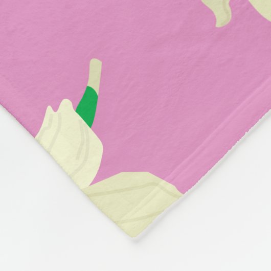 Daffodil. Fleece Deken (Hoek)