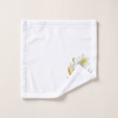 Daffodil Floral Bath Towel Set Bad Handdoek (Wasdoekje)