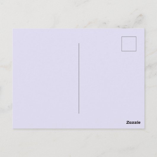 Daffodil Flower New Address Briefkaart we move (Achterkant)