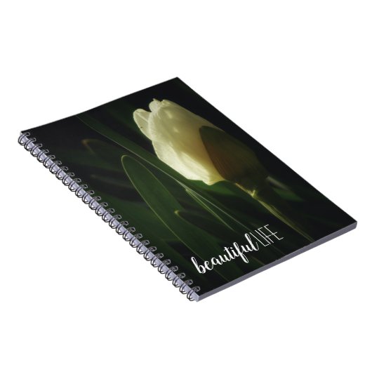 Daffodil Flower Photography Beauful Life Notitieboek (Rechterzijde)