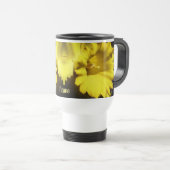 Daffodil Flower Up Close Personated Reisbeker (Voorkant rechts)