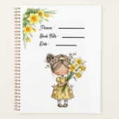 Daffodil Flowers Book Cover Planner (Voorkant)