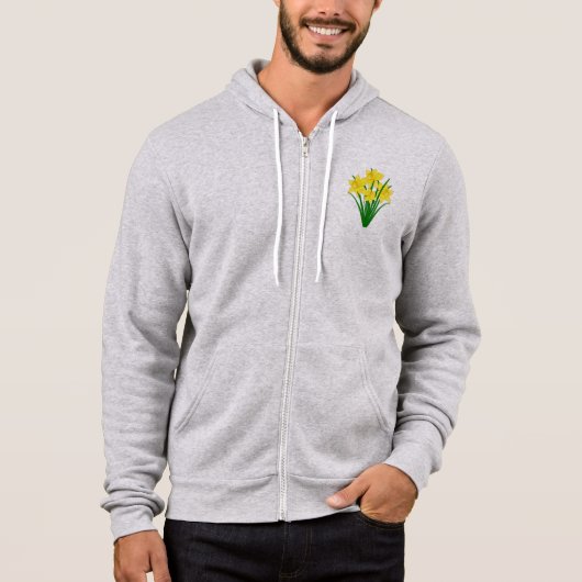 Daffodil Flowers Hoodie (Voorkant)