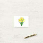 Daffodil Flowers Post-it® Notes (Op bureau)