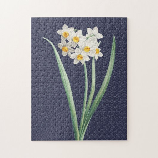 Daffodil Flowers Retro Art Legpuzzel (Verticaal)