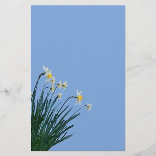 Daffodil Flowers Stationery Briefpapier (Voorkant)