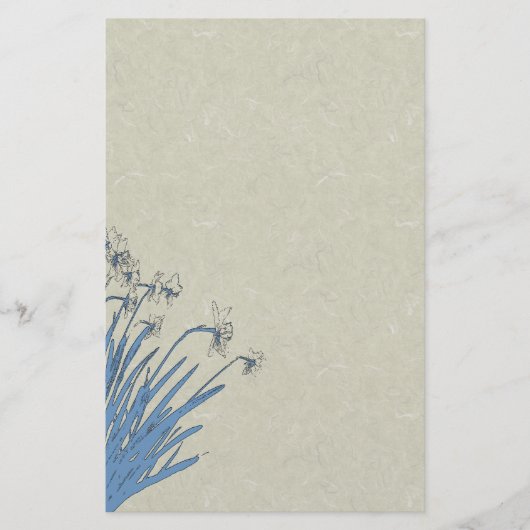 Daffodil Flowers Stationery Briefpapier (Voorkant)