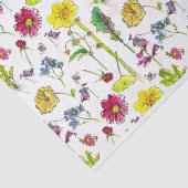 Daffodil Flowers Wildflower Boerderij Stand Tissuepapier (Detail)