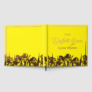 Daffodil Folie Scrapbook Photo Pageant Festival Gastenboek