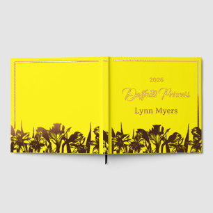Daffodil Folie Scrapbook Photo Pageant Festival Gastenboek