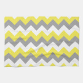Daffodil Grey and White Zigzag 2 Theedoek (Horizontaal)