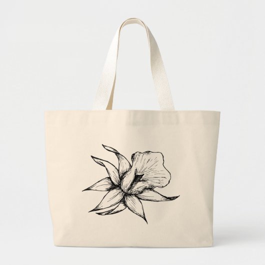 daffodil grote tote bag (Voorkant)