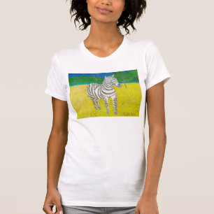 Daffodil Het Zebra Shirt van Julia Hanna